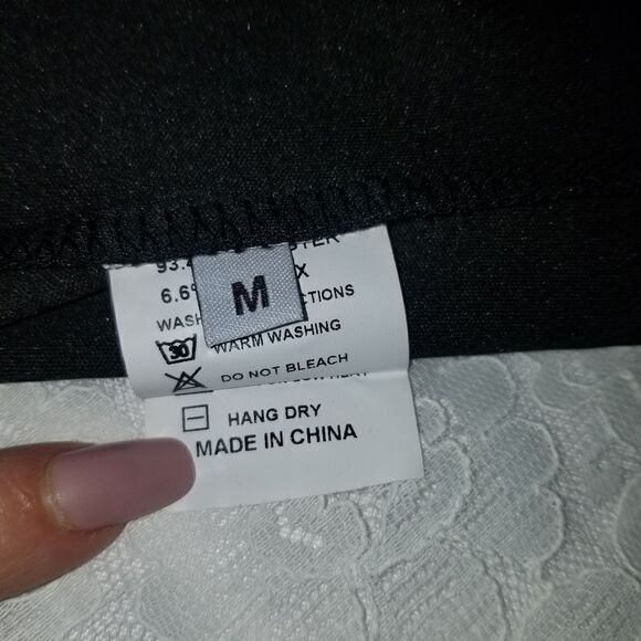 Umenlele Women's Satin Ruched Sleeveless Tie Shoulder Square Neck Bodysu…Large - Picture 13 of 14